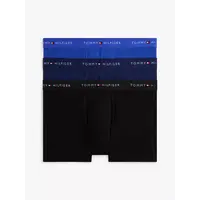 Tommy Hilfiger 3-Pack - Heren Trunks Boxers - Blauw Combi