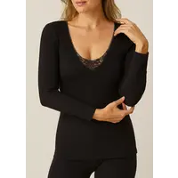 Entex dames thermo shirt lange mouw met kant Entex dames thermo shirt lange mouw met kant