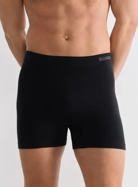 Sloggi 2-Pack heren boxershorts naadloos - GO Smooth - Biologisch katoenen heren onderbroeken - Milieuvriendelijk - Duurzaam