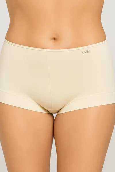 Avet ondergoed 3844 dames boxershort - Comfort short - Vrouwen onderbroek badstof  kruisje