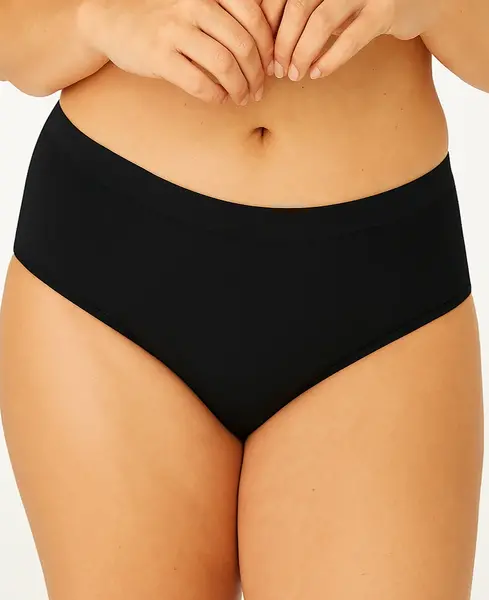 Beeren 2-pak dames slip - midi comfort -  badstof kruisje - Dames onderbroek - dames ondergoed