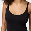 Pieces dames hemd - spaghetti bandjes - Plain Top - Basic vrouwen onderhemd microfiber
