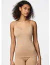Pieces dames hemd - spaghetti bandjes - Plain Top - Basic vrouwen onderhemd microfiber