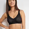 Sloggi Zero feel Soft Bra Bliss  - Naadloze BH top - Kanten bralette met brede bandjes
