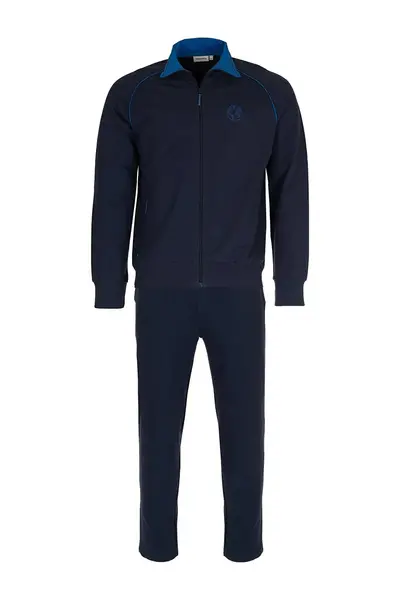 Pastunette tricot heren Huispak - Dark Blue - Katoen