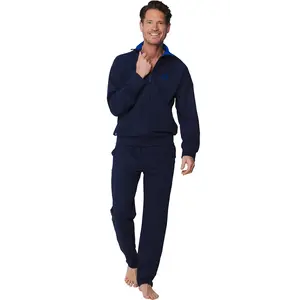 Pastunette tricot heren Huispak - Dark Blue - Katoen