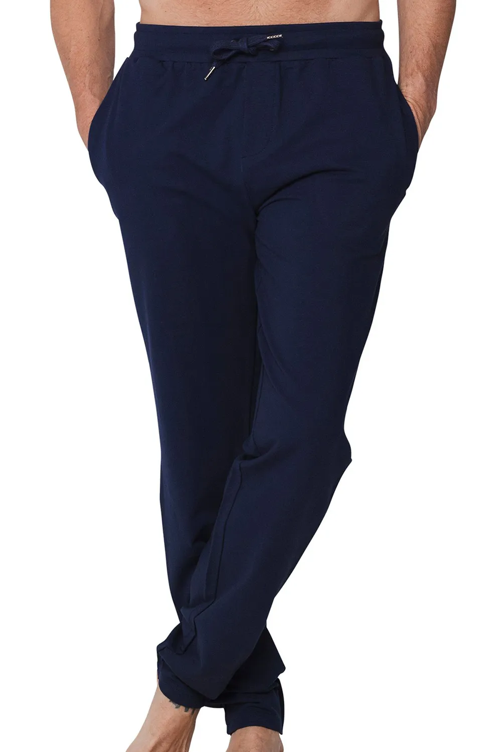 Pastunette heren lange pyjamabroek - Donkerblauw