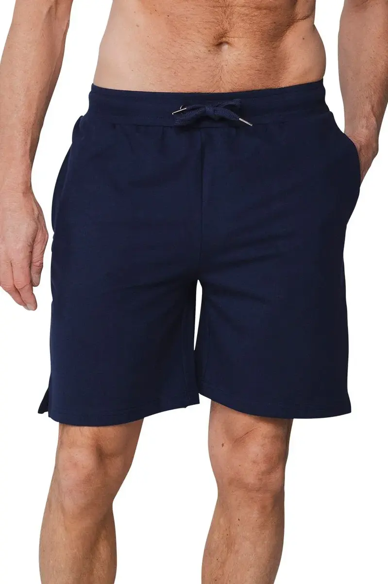 Pastunette heren korte pyjamabroek - Donkerblauw