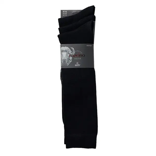 Apollo 3-paar merino wollen kniekousen  - Hoge warme winter sokken