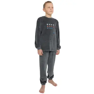 Outfitter velours jongens pyjama - Shoot