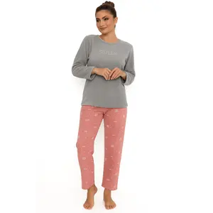 Cocodream fleece pyjama dames - Queen - Warme winter pyjama