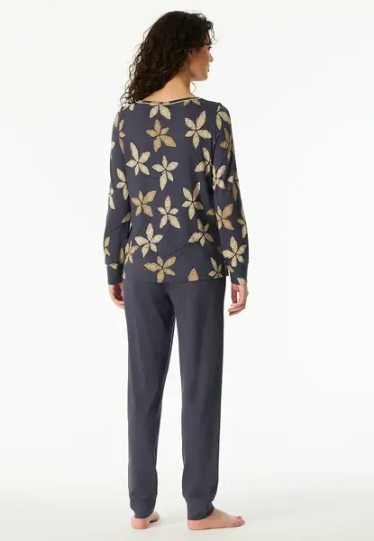 Schiesser dames pyjama Flower - Modal - Katoen