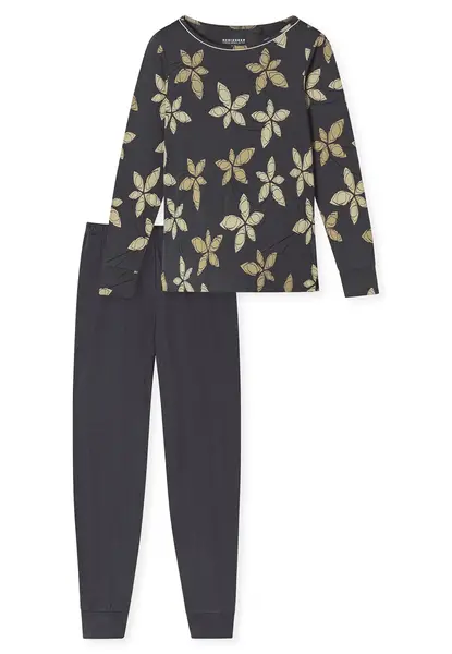 Schiesser dames pyjama Flower - Modal - Katoen