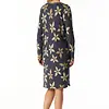 Schiesser Dames Nachthemd lange mouw - Flower - Modal dames nachtjapon - Luxe nachtkleding dames