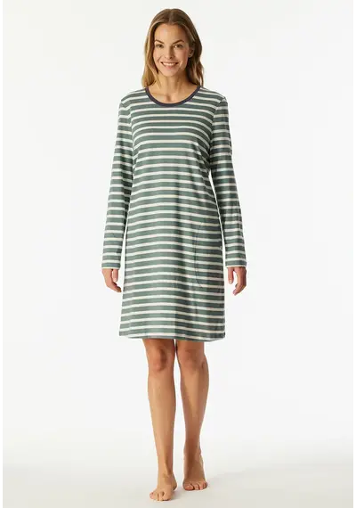 Schiesser Dames Nachthemd lange mouw Casual Schiesser Dames Nachthemd lange mouw Casual
