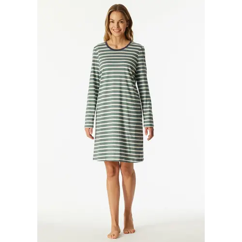 Schiesser Dames Nachthemd lange mouw Casual Schiesser Dames Nachthemd lange mouw Casual