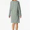 Schiesser Dames Nachthemd lange mouw Casual - katoenen dames nachtjapon - Luxe nachtkleding dames