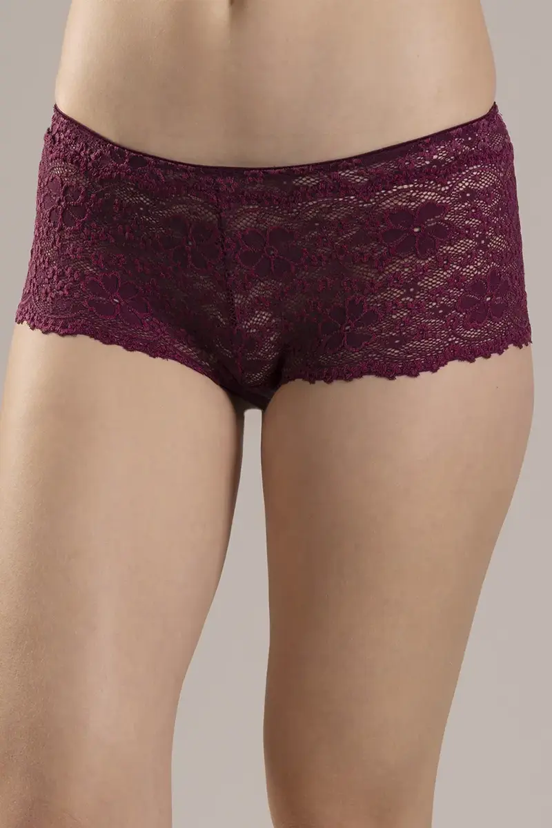 Nina von C kanten dames hipster - Millefleurs - Kanten dames ondergoed microfiber Nina von C kanten dames hipster - Millefleurs - Kanten dames ondergoed microfiber