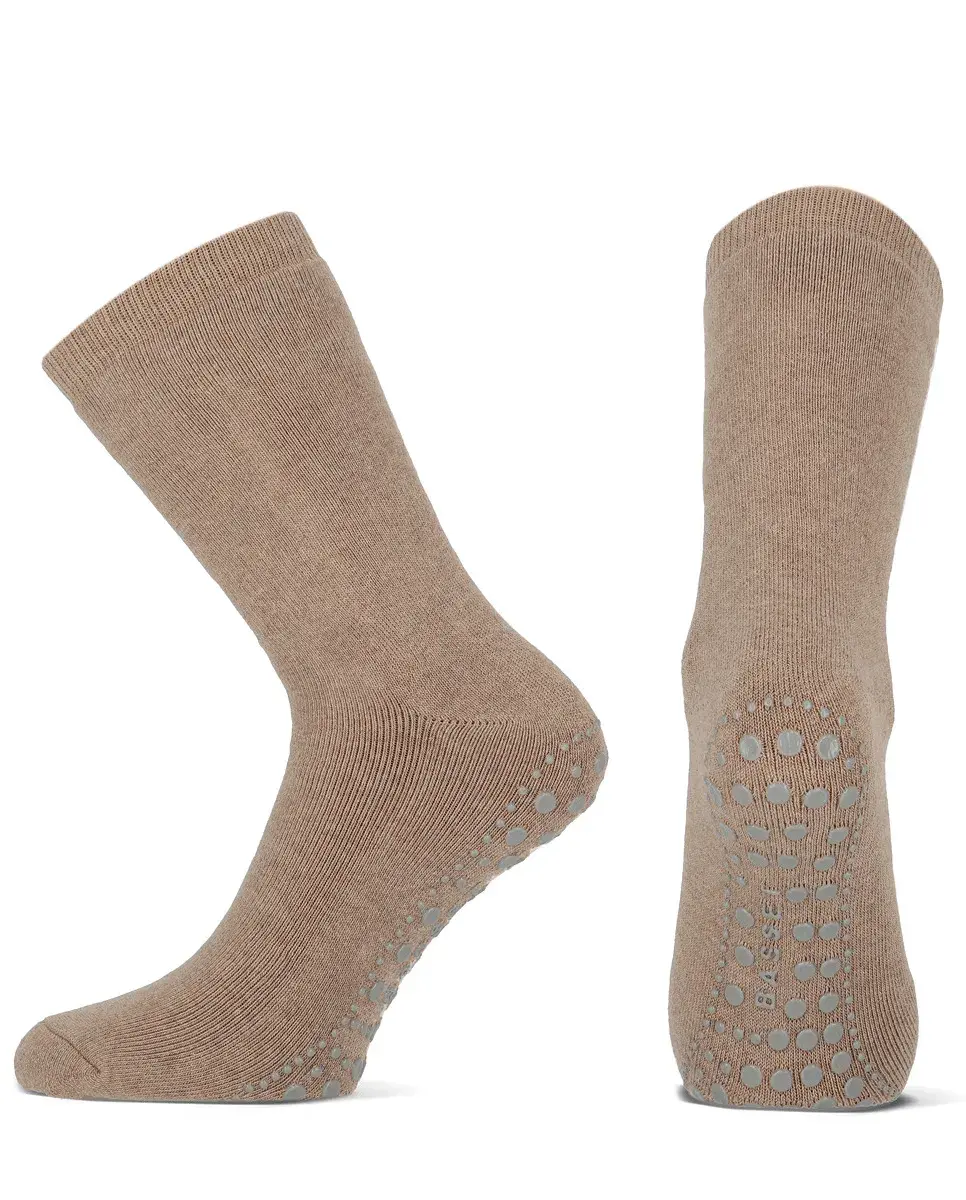 Basset Antislip sokken met ABS noppen 1 paar - Katoenen Grip sokken - Tegen uitglijden Basset Antislip sokken met ABS noppen 1 paar - Katoenen Grip sokken - Tegen uitglijden