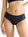 Sloggi Zero Feel hipster 2.0 - Invisible - Naadloze dames short - Dames Onderbroek die niet doorschijnt - Zwart - Huidskleur