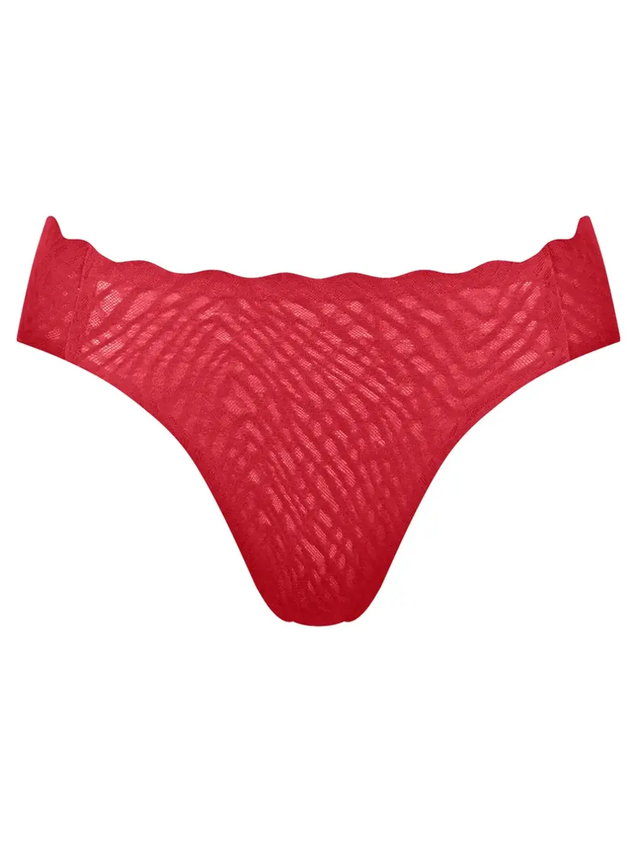 Sloggi Zero Feel kanten High leg Slip - Bliss - Naadloze invisible dames slip - Schijnt niet door