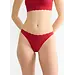 Sloggi Zero Feel kanten String - Bliss - Microfiber naadloze dames string - Seamless - Rood