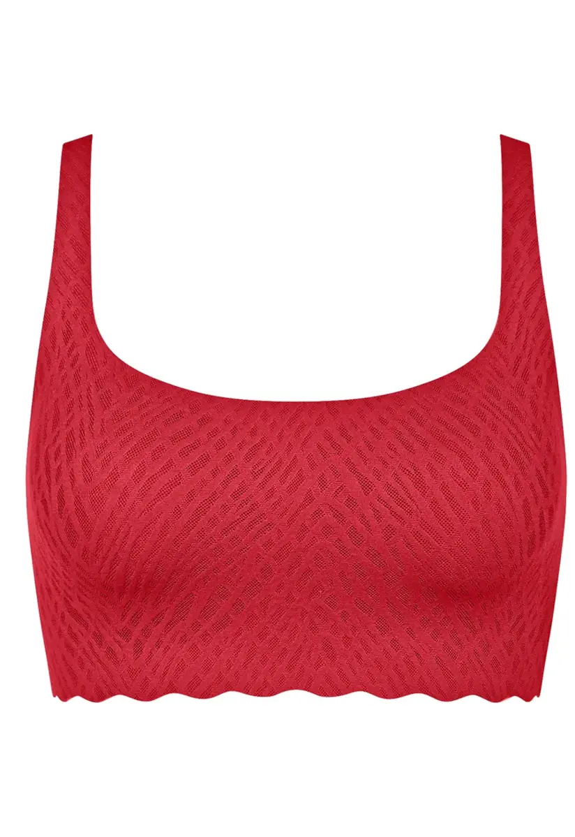 Sloggi Zero Feel Kanten Top gevuld - Bliss  - Bh Top met smalle bandjes - Uitneembare vulling