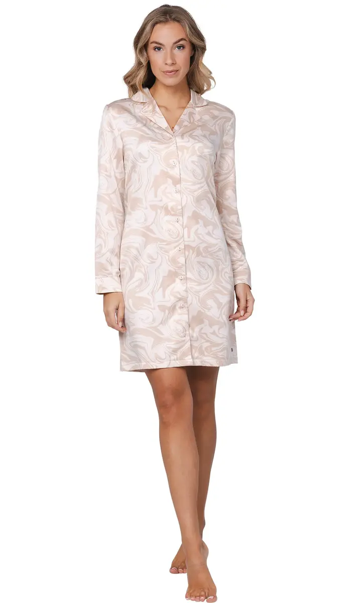 Pastunette Dames nachthemd Satijn - Swirl