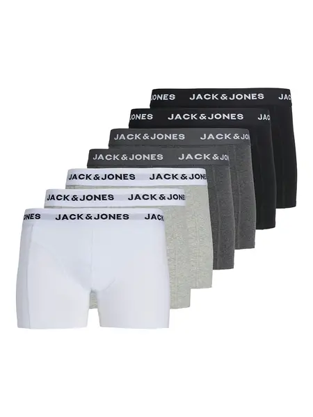 Jack and Jones 7-Pack heren boxershort - Uni Black - Katoenen heren onderbroeken zwart - Multipack Jack and Jones 7-Pack heren boxershort - Uni Black - Katoenen heren onderbroeken zwart - Multipack
