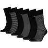 Tommy Hilfiger 6-paar sokken - Heren cadeau verpakking - Multipack katoenen heren sokken -