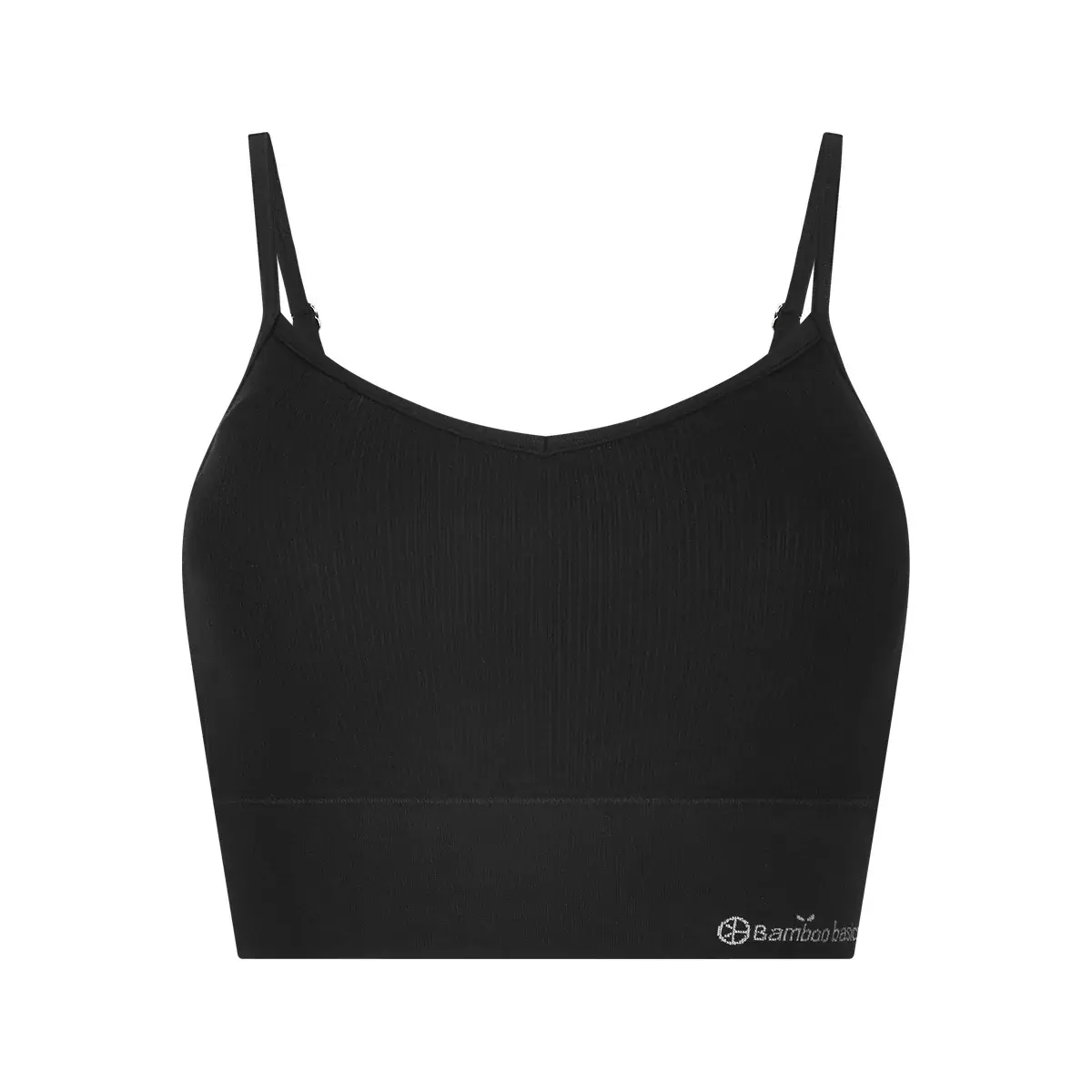 Bamboo Basics naadloze BH's spaghetti bandjes - Fenna - Met vulling