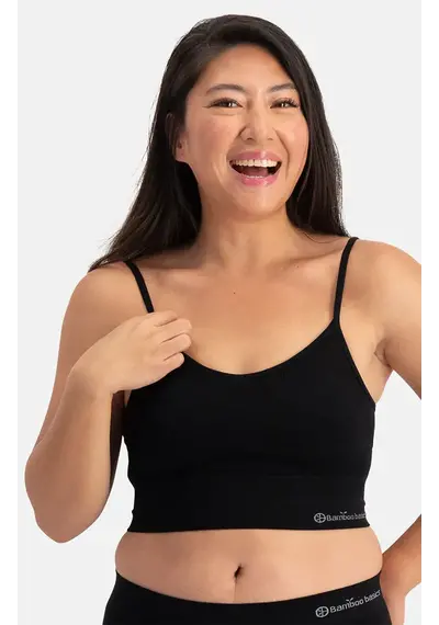 Bamboo Basics naadloze BH's spaghetti bandjes - Fenna Bamboo Basics naadloze BH's spaghetti bandjes - Fenna