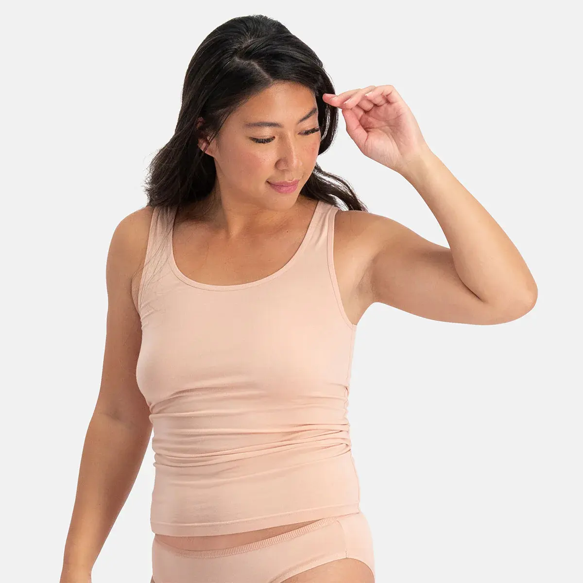 Bamboo Basics 2-pak hemden dames - brede band - Anna - Bamboe onderhemd ronde hals - huidvriendelijk Bamboo Basics 2-pak hemden dames - brede band - Anna - Bamboe onderhemd ronde hals - huidvriendelijk