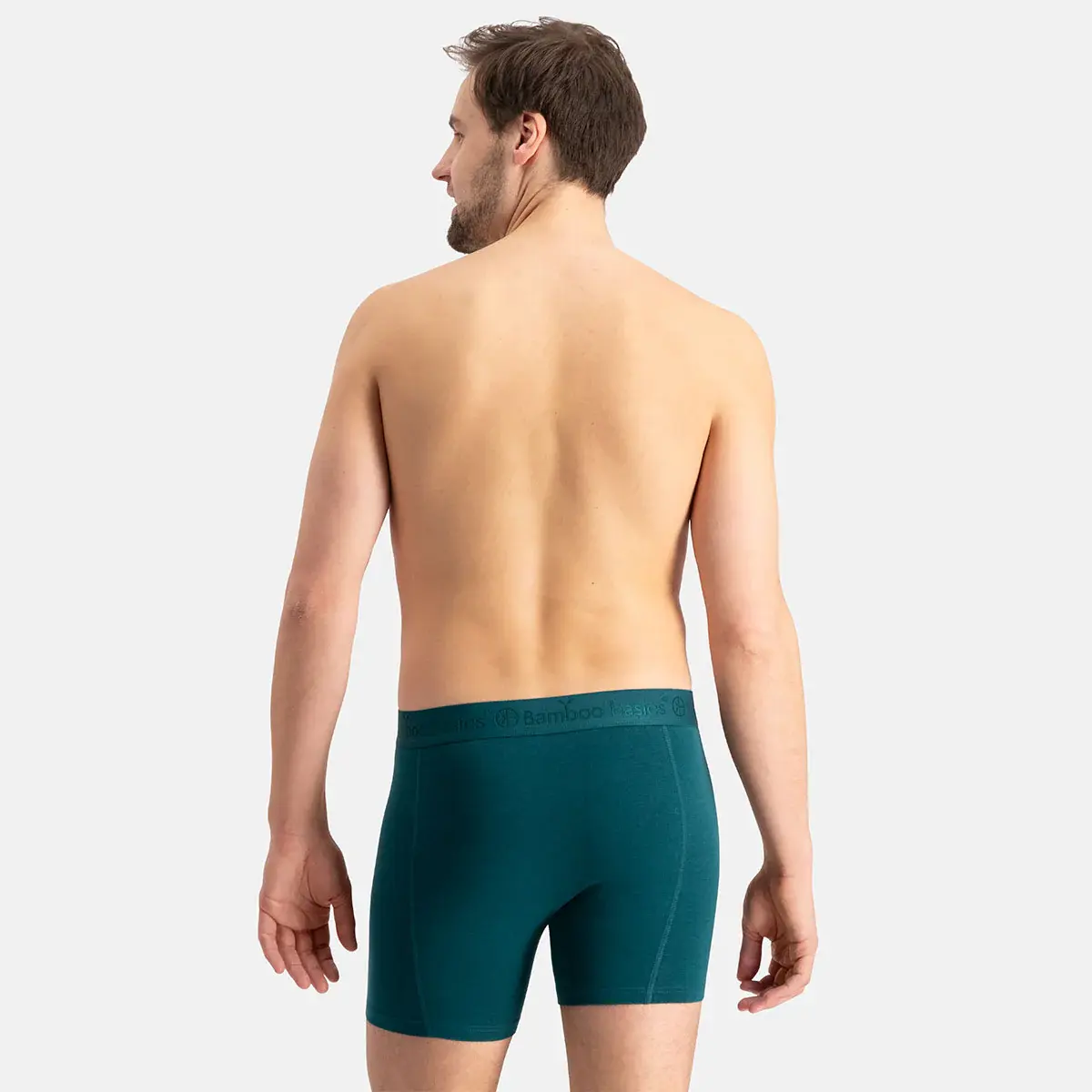 Bamboo Basics 3-pak heren boxershorts - Black Ton - Bamboe heren onderbroeken - Mannen ondergoed zwart