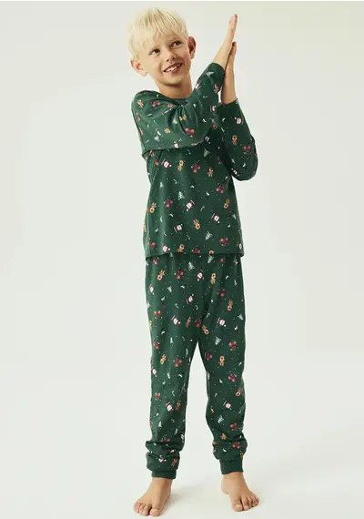 Name it kinder pyjama - Christmas - katoen Name it kinder pyjama - Christmas - katoen