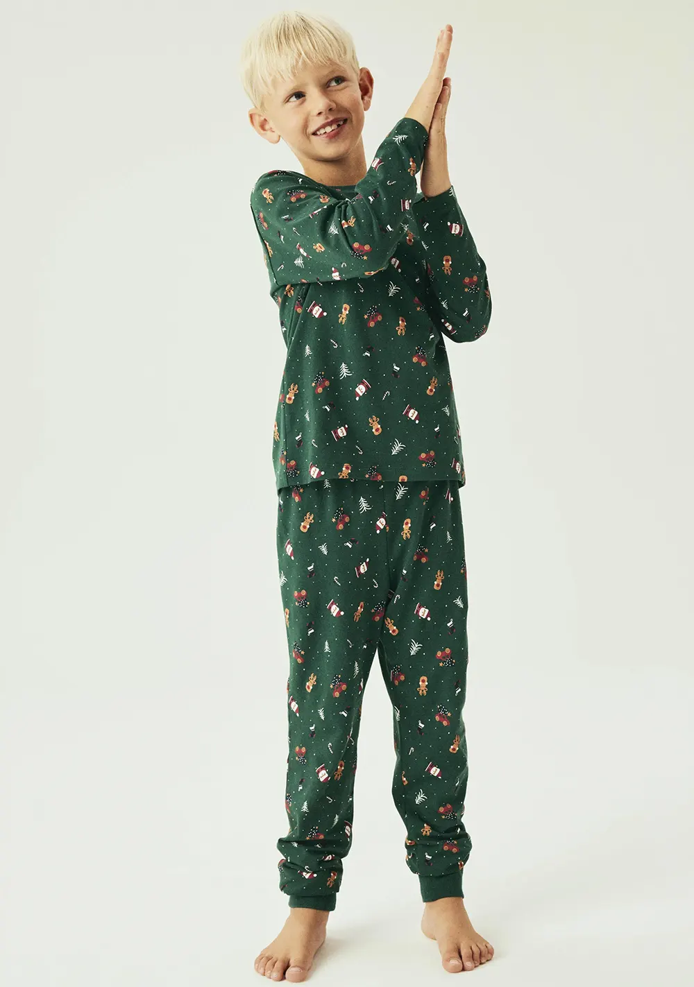 Name it kinder pyjama - Christmas - katoen