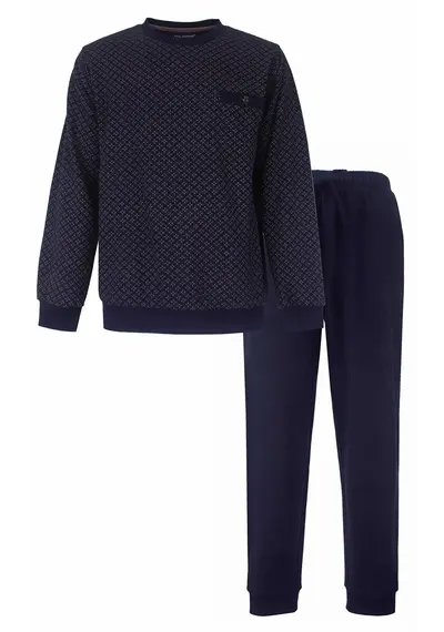 Paul Hopkins Fleece pyjama heren - Winter Blue Paul Hopkins Fleece pyjama heren - Winter Blue
