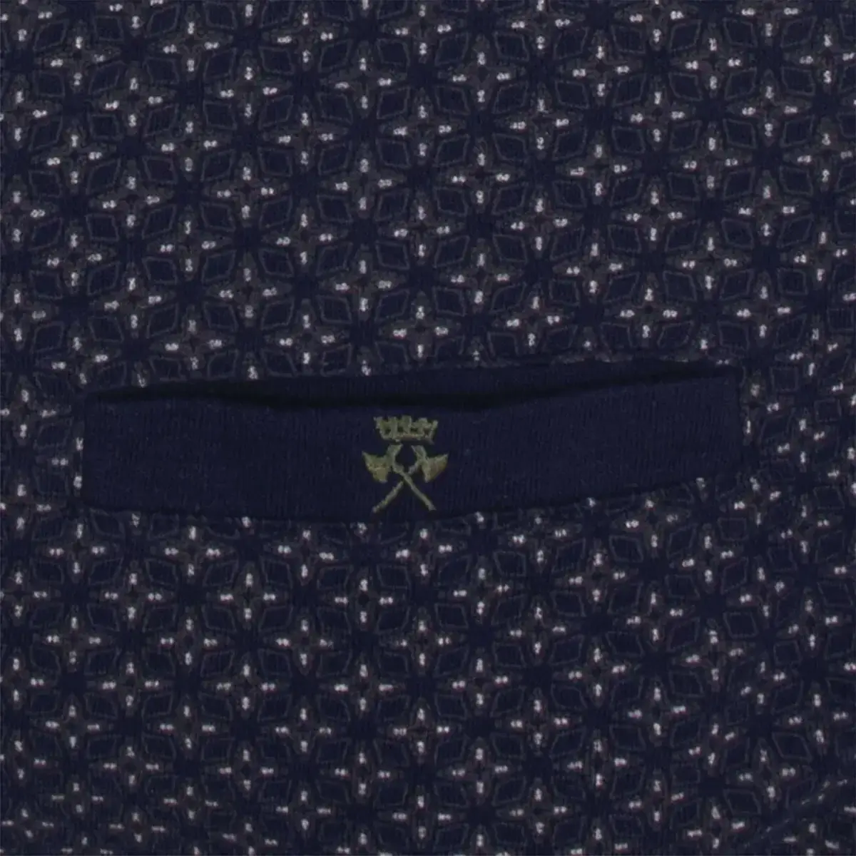 Paul Hopkins Fleece pyjama heren - Winter Blue  - Warme winter pyjama mannen