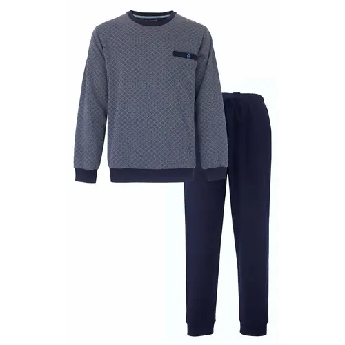 Paul Hopkins Fleece pyjama heren - Winter Squares Paul Hopkins Fleece pyjama heren - Winter Squares