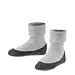 FALKE Dames/kinder Cosyshoe pantoffels  - Slofsokken jongens en meisjes - Grijs