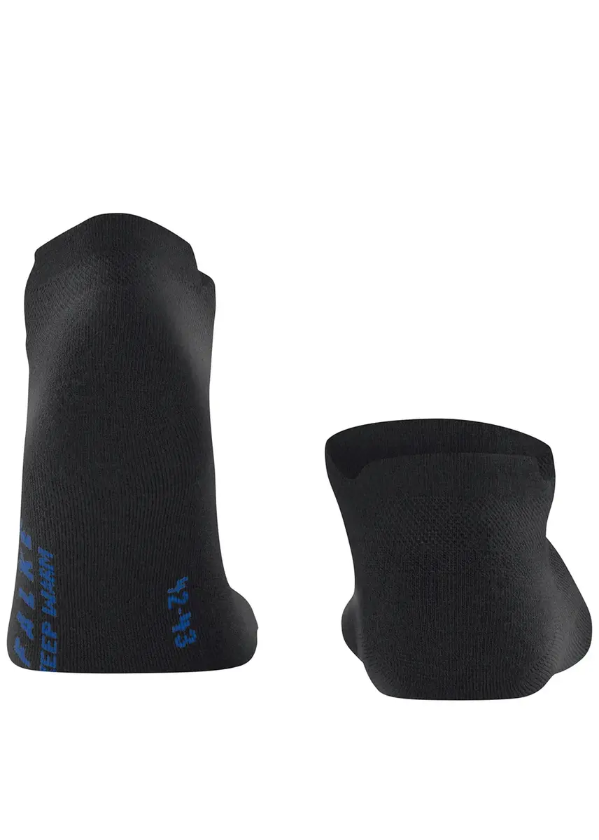 FALKE Keep Warm Unisex sneaker sokken - Merino wollen korte sokken - Warme winter sokken