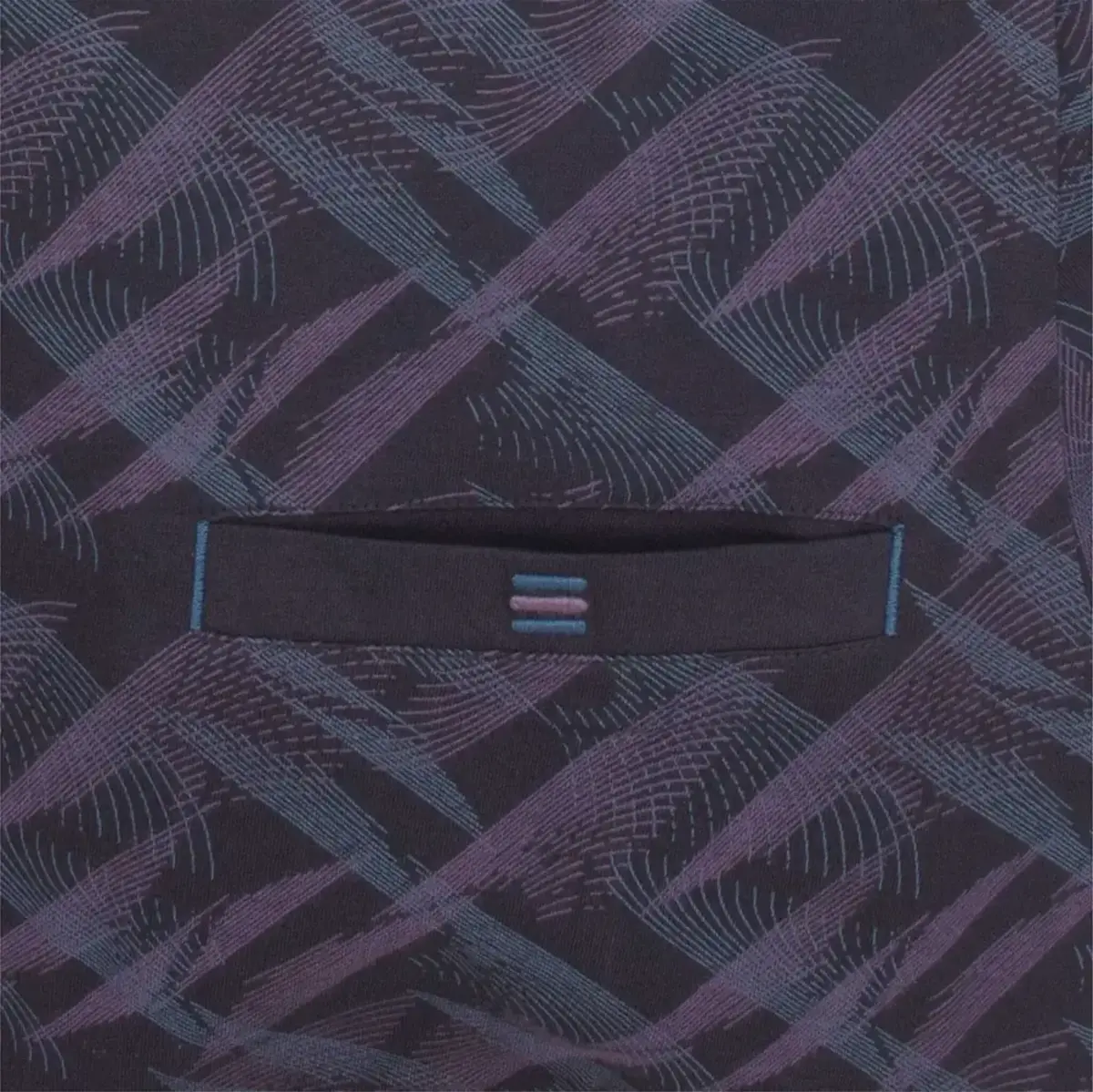 M.E.Q. Heren pyjama lange mouwen katoen - Blue monogram M.E.Q. Heren pyjama lange mouwen katoen - Blue monogram