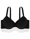 Dorina BH's  2-Pack Katoen - Lila - Kant