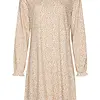 Pastunette dames nachthemd lange mouw - Beige