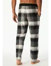 Schiesser heren lange flanellen pyjamabroek - Geruit - MIX & Relax