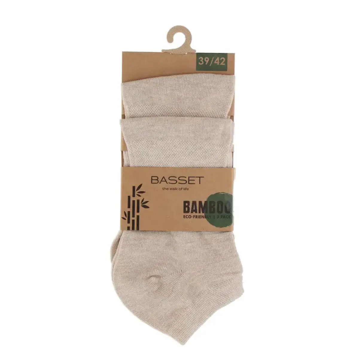 Basset 2-paar sneakersokken bamboe - Zachte bamboe enkelsokken voor dames en heren Basset 2-paar sneakersokken bamboe - Zachte bamboe enkelsokken voor dames en heren