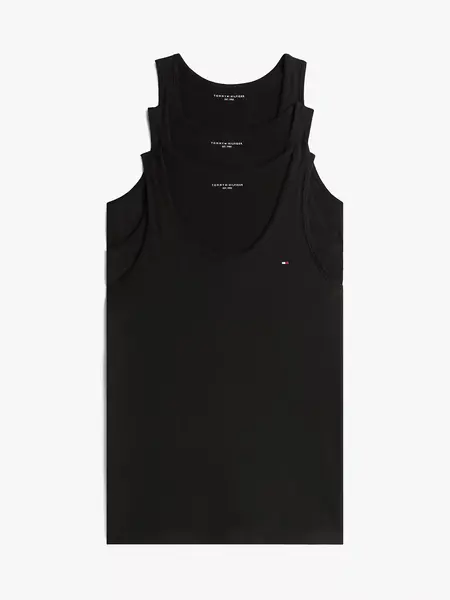 Tommy Hilfiger 3-pak Tank Tops - hemden heren - 100% katoenen mannen onderhemden Tommy Hilfiger 3-pak Tank Tops - hemden heren - 100% katoenen mannen onderhemden