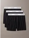 Calvin Klein 3-Pack Wijde Heren Boxershorts - Boxer slim - 100% katoenen losse heren boxershorts multipack