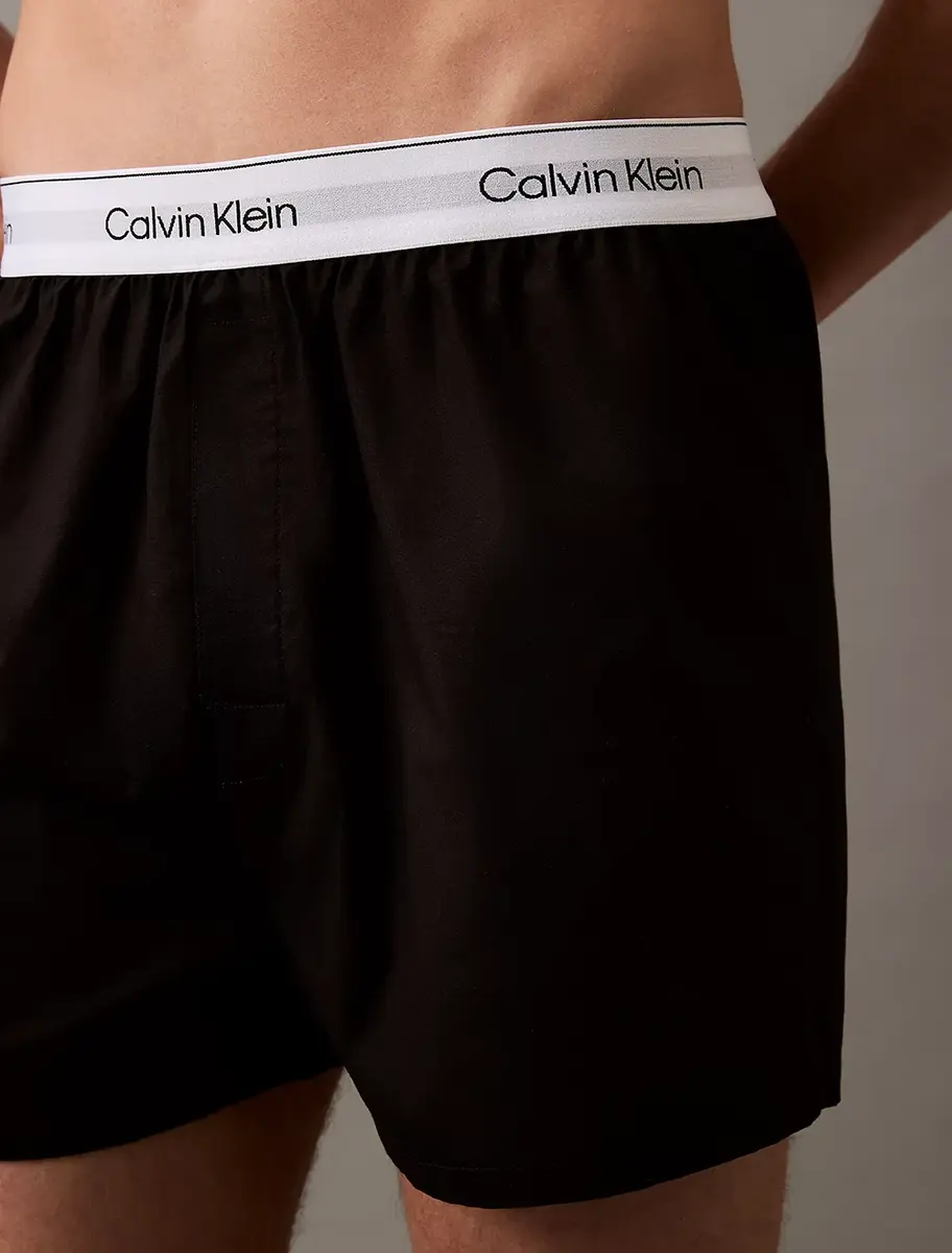 Calvin Klein 3-Pack Wijde Heren Boxershorts - Boxer slim - 100% katoenen losse heren boxershorts multipack