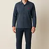 Gentlemen tricot heren pyjama - doorknoop
